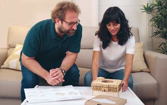 Montaje maqueta hito cultural